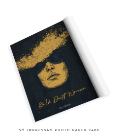 Quadro / Pôster - Fleetwood Mac - Gold Dust Woman - comprar online