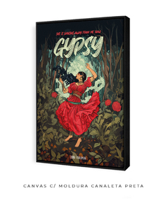 Quadro / Pôster - Gypsy - Zebra Filomena | Quadros e Pôsteres de Música