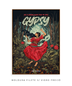 Quadro / Pôster - Gypsy - Zebra Filomena | Quadros e Pôsteres de Música