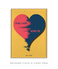 Quadro / Pôster - One Direction - Half a Heart - comprar online