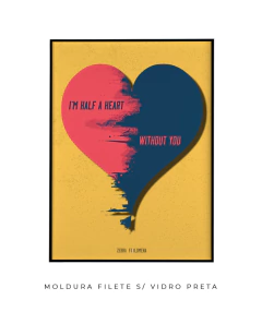 Imagem do Quadro / Pôster - One Direction - Half a Heart