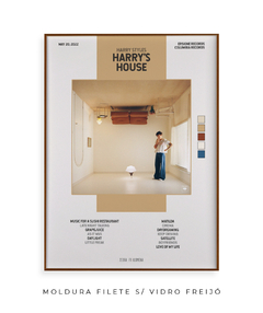 Quadro / Pôster - Harry's House - Zebra Filomena | Quadros e Pôsteres de Música