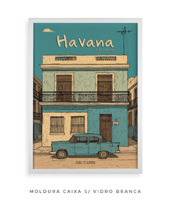 Quadro / Pôster - Havana - Zebra Filomena | Quadros e Pôsteres de Música