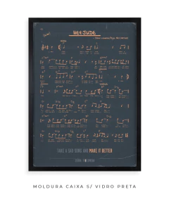Quadro / Pôster - The Beatles - Hey Jude - Zebra Filomena | Quadros e Pôsteres de Música