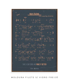 Quadro / Pôster - The Beatles - Hey Jude - Zebra Filomena | Quadros e Pôsteres de Música