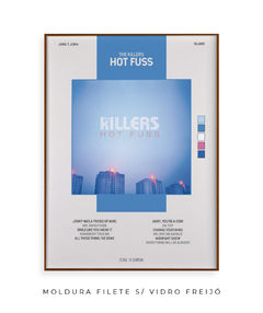 Quadro / Pôster - Hot Fuss - Zebra Filomena | Quadros e Pôsteres de Música