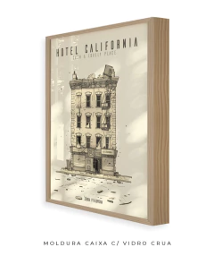 Quadro / Pôster - Eagles - Hotel California