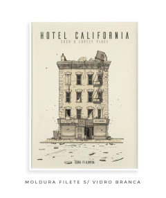 Imagem do Quadro / Pôster - Eagles - Hotel California