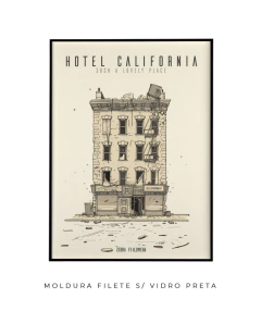 Imagem do Quadro / Pôster - Eagles - Hotel California