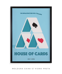 Quadro / Pôster - Radiohead - House of Cards - Zebra Filomena | Quadros e Pôsteres de Música