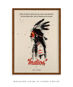 Quadro / Pôster - Legião Urbana - "Índios" - comprar online