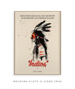 Quadro / Pôster - Legião Urbana - "Índios" - comprar online
