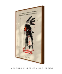 Quadro / Pôster - Legião Urbana - "Índios" - loja online