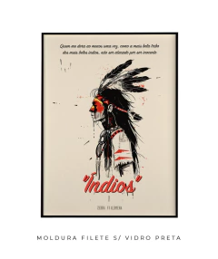 Imagem do Quadro / Pôster - Legião Urbana - "Índios"