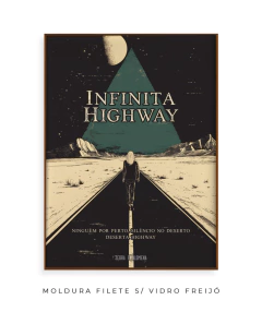 Quadro / Pôster - Engenheiros do Hawaii - Infinita Highway - Zebra Filomena | Quadros e Pôsteres de Música
