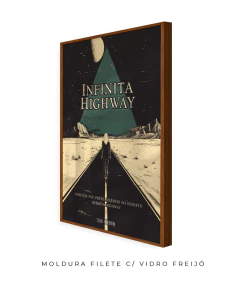 Quadro / Pôster - Engenheiros do Hawaii - Infinita Highway - loja online