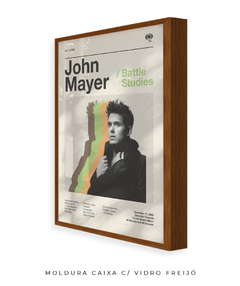 Quadro / Pôster - John Mayer - Battle Studies na internet