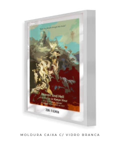 Quadro / Pôster - Kanye West - Heaven and Hell - loja online