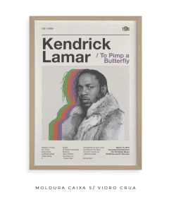 Imagem do Quadro / Pôster - Kendrick Lamar - To Pimp a Butterfly