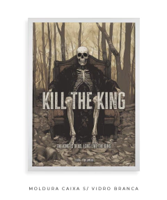 Quadro / Pôster - Megadeth - Kill The King - Zebra Filomena | Quadros e Pôsteres de Música