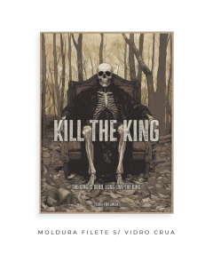 Quadro / Pôster - Megadeth - Kill The King - comprar online