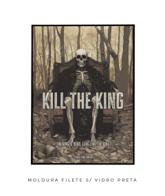 Imagem do Quadro / Pôster - Megadeth - Kill The King