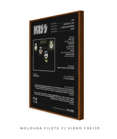 Quadro / Pôster - Kiss - Kiss - loja online