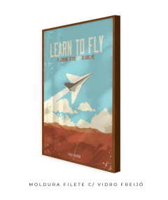 Quadro / Pôster - Foo Fighters - Learn To Fly - loja online