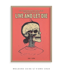 Imagem do Quadro / Pôster - Live and Let Die