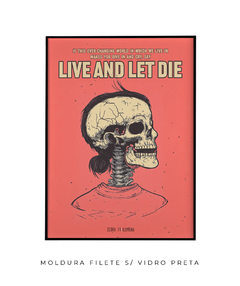 Imagem do Quadro / Pôster - Live and Let Die