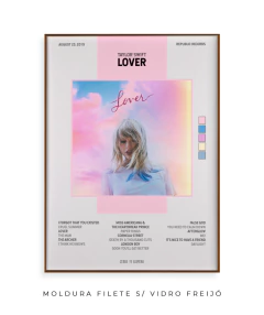 Quadro / Pôster - Taylor Swift - Lover - Zebra Filomena | Quadros e Pôsteres de Música