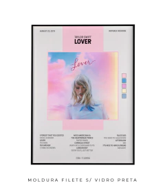 Imagem do Quadro / Pôster - Taylor Swift - Lover