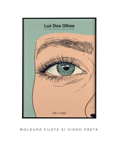 Imagem do Quadro / Pôster - Cássia Eller - Luz dos Olhos