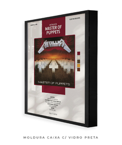 Quadro / Pôster -- Master of Puppets - loja online