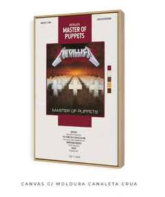 Quadro / Pôster -- Master of Puppets - comprar online