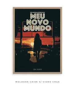 Imagem do Quadro / Pôster - Charlie Brown Jr. - Meu Novo Mundo