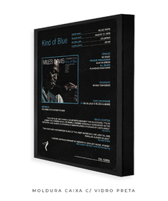 Quadro / Pôster - Miles Davis - Kind of Blue - loja online