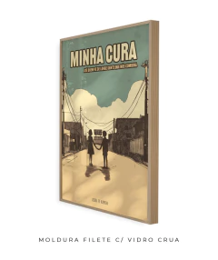 Quadro / Pôster - MC Cabelinho - Minha Cura na internet