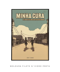 Imagem do Quadro / Pôster - MC Cabelinho - Minha Cura