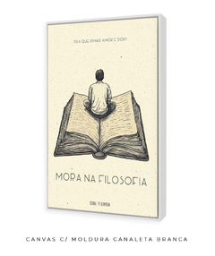 Quadro / Pôster - Mora na Filosofia