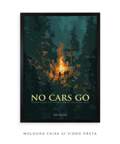 Quadro / Pôster - Arcade Fire - No Cars Go - Zebra Filomena | Quadros e Pôsteres de Música