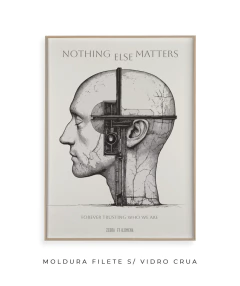 Quadro / Pôster - Metallica - Nothing Else Matters - comprar online