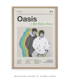 Imagem do Quadro / Pôster - Oasis - Be Here Now