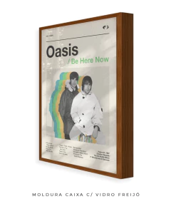Quadro / Pôster - Oasis - Be Here Now na internet