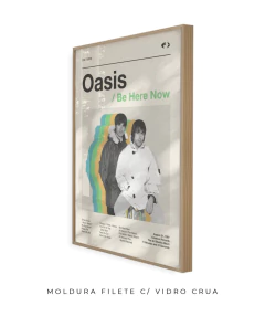 Quadro / Pôster - Oasis - Be Here Now na internet