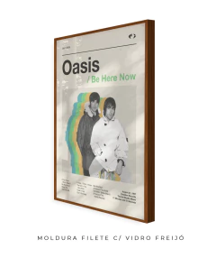 Quadro / Pôster - Oasis - Be Here Now - loja online