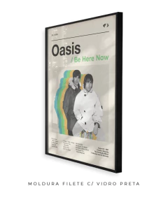 Quadro / Pôster - Oasis - Be Here Now