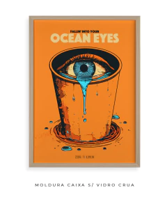 Imagem do Quadro / Pôster - Billie Eilish - Ocean Eyes