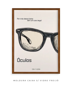 Quadro / Pôster - Os Paralamas do Sucesso - Óculos - comprar online