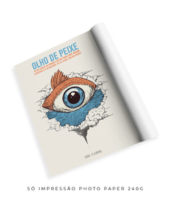 Quadro / Pôster - Lenine & Marcos Suzano - Olho de Peixe - comprar online